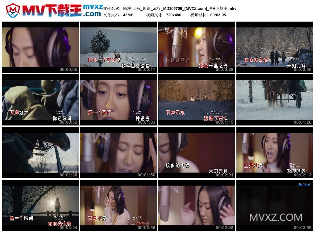 陈粒-四海_国语_流行_MD305709